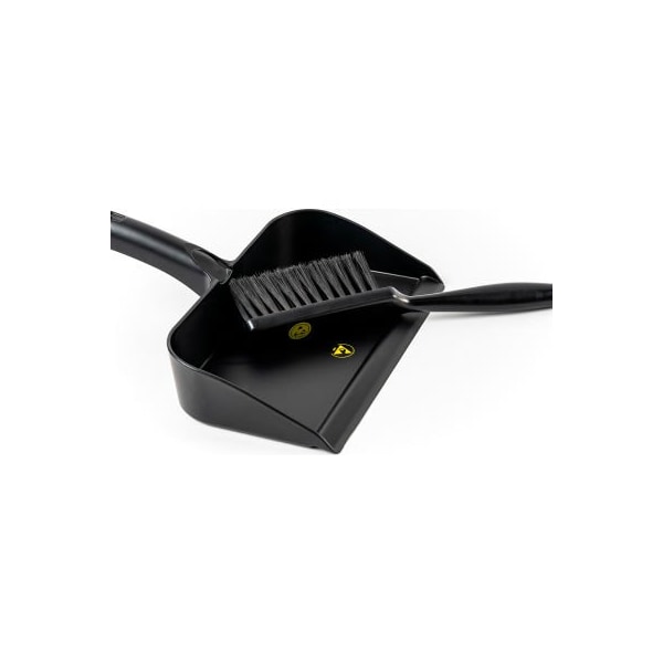 Lpd Trade LPD Trade ESD Conductive Workbench Cleaning Set, Utility Brush & Dust Pan, Black - C80500 - main